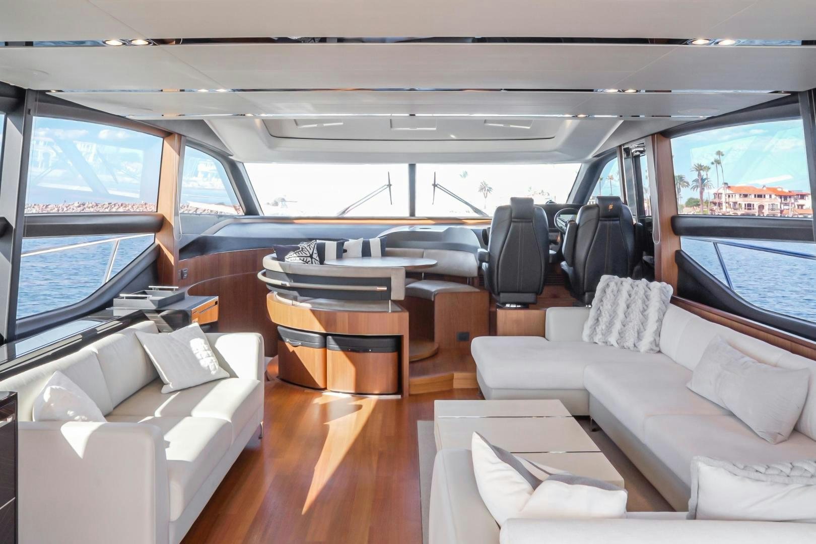 inside of a car aboard SEXSEA Yacht for Sale