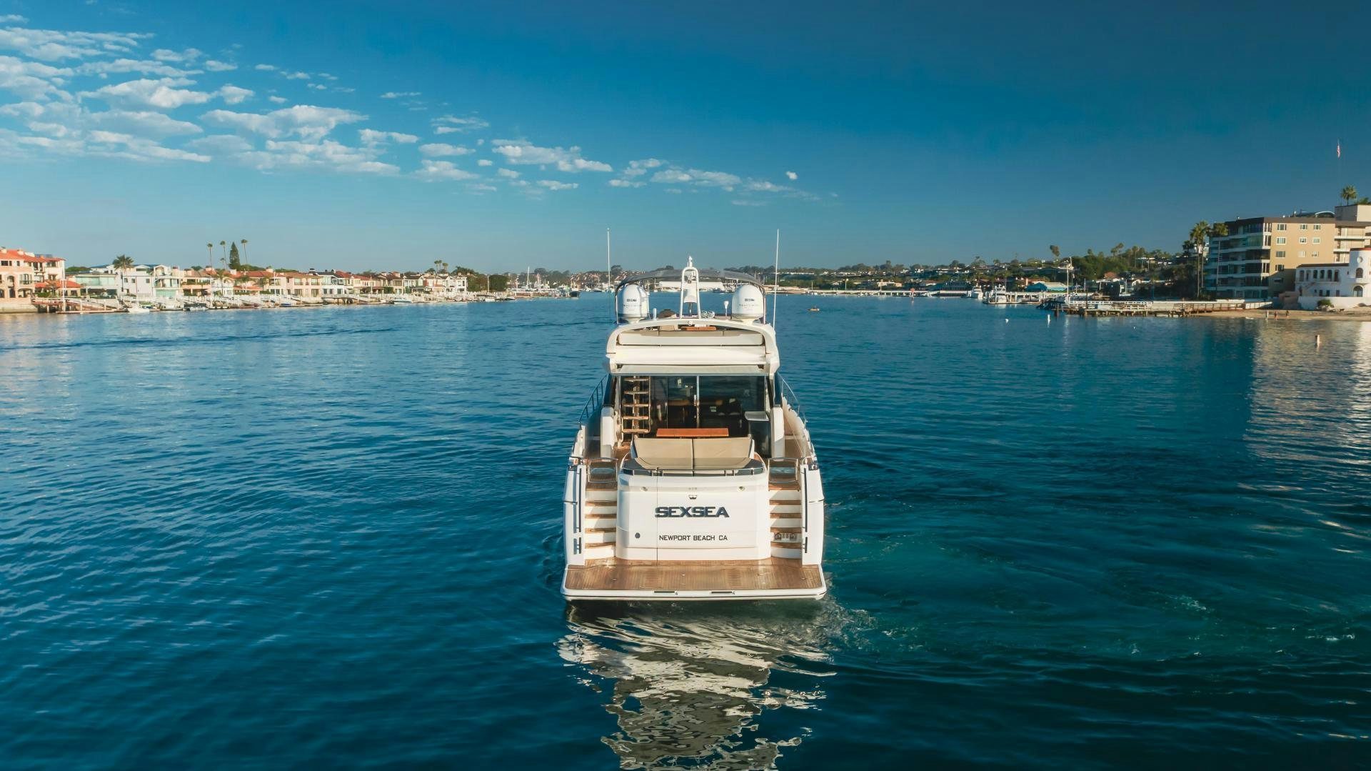 a boat in the water aboard SEXSEA Yacht for Sale