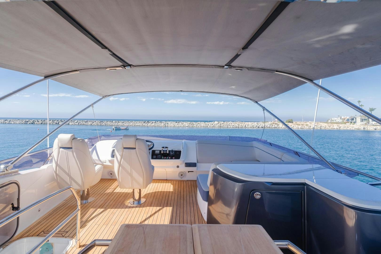 a boat on the water aboard SEXSEA Yacht for Sale