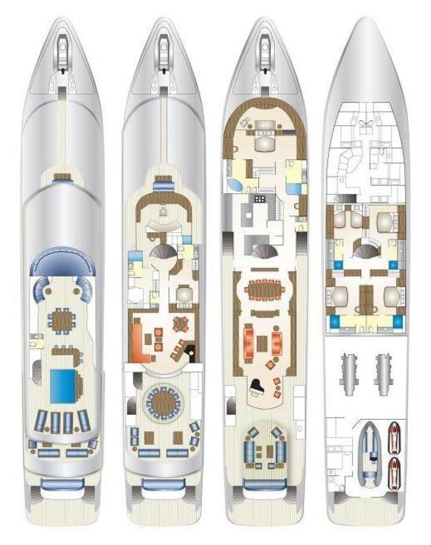 graphical user interface aboard IMPROMPTU Yacht for Sale