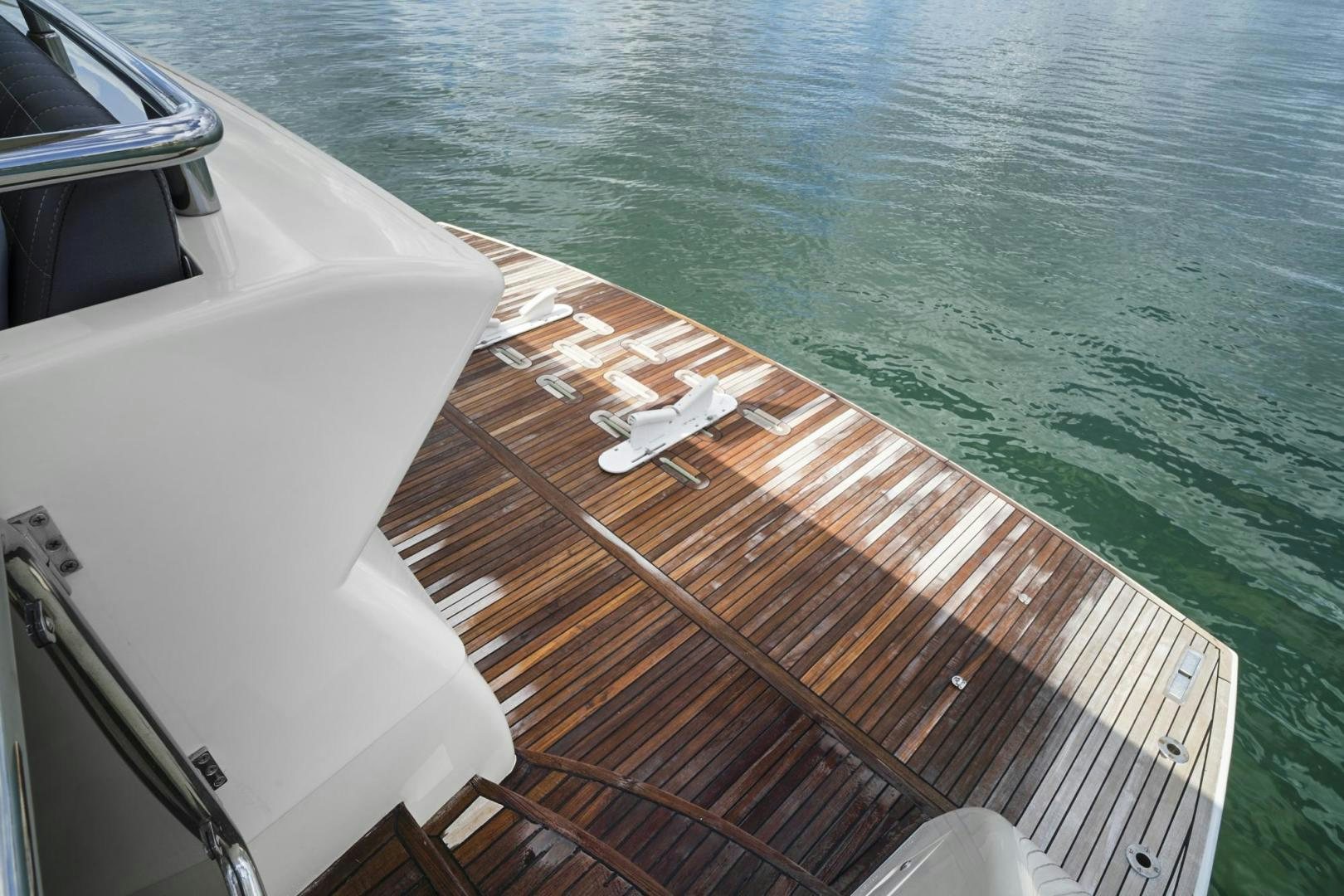 a deck on a boat aboard EL PATRON Yacht for Sale