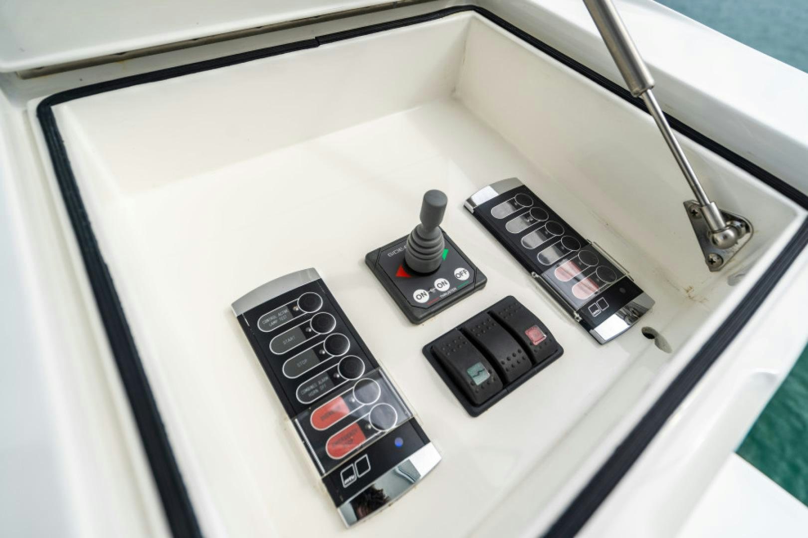 a close-up of a machine aboard TIKI BAR Yacht for Sale