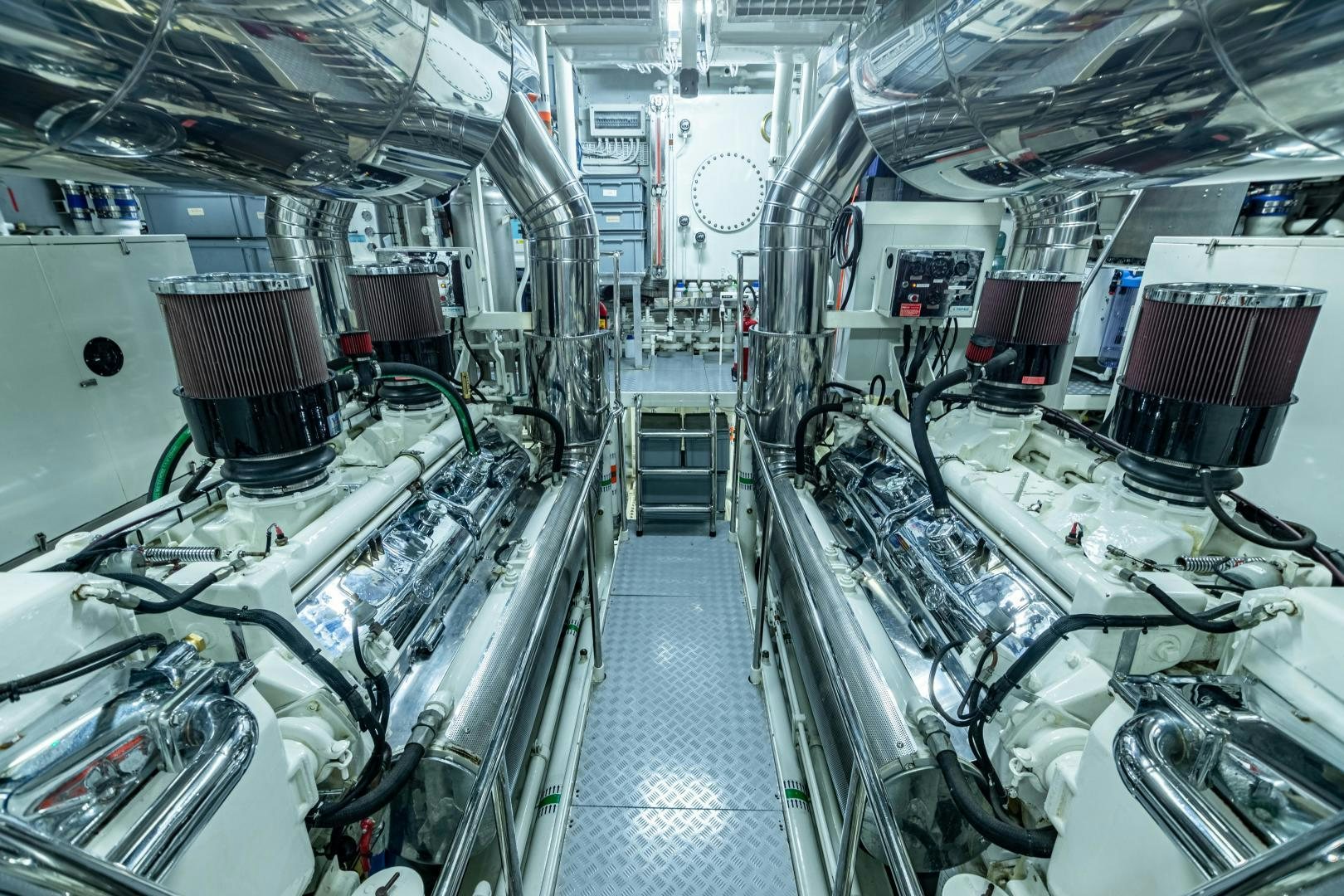 inside of a factory aboard EXPLORA Yacht for Sale