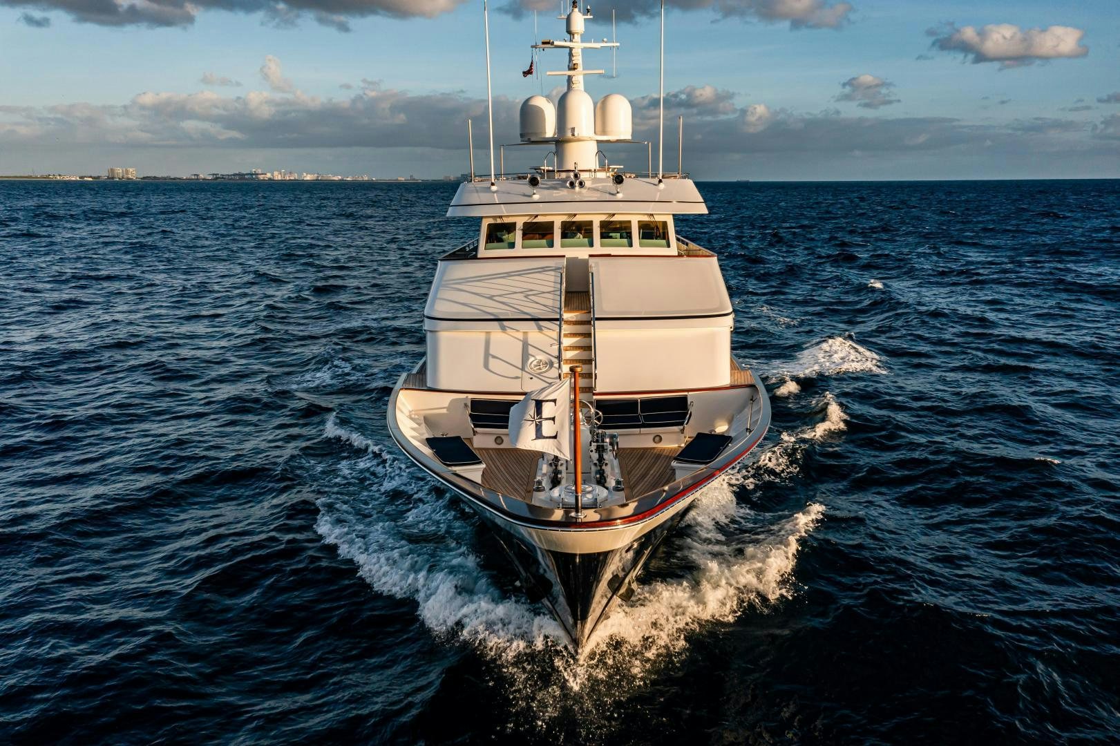 a boat on the water aboard EXPLORA Yacht for Sale