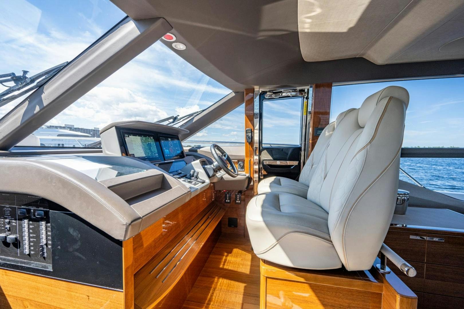 inside of a boat aboard I Love It Yacht for Sale