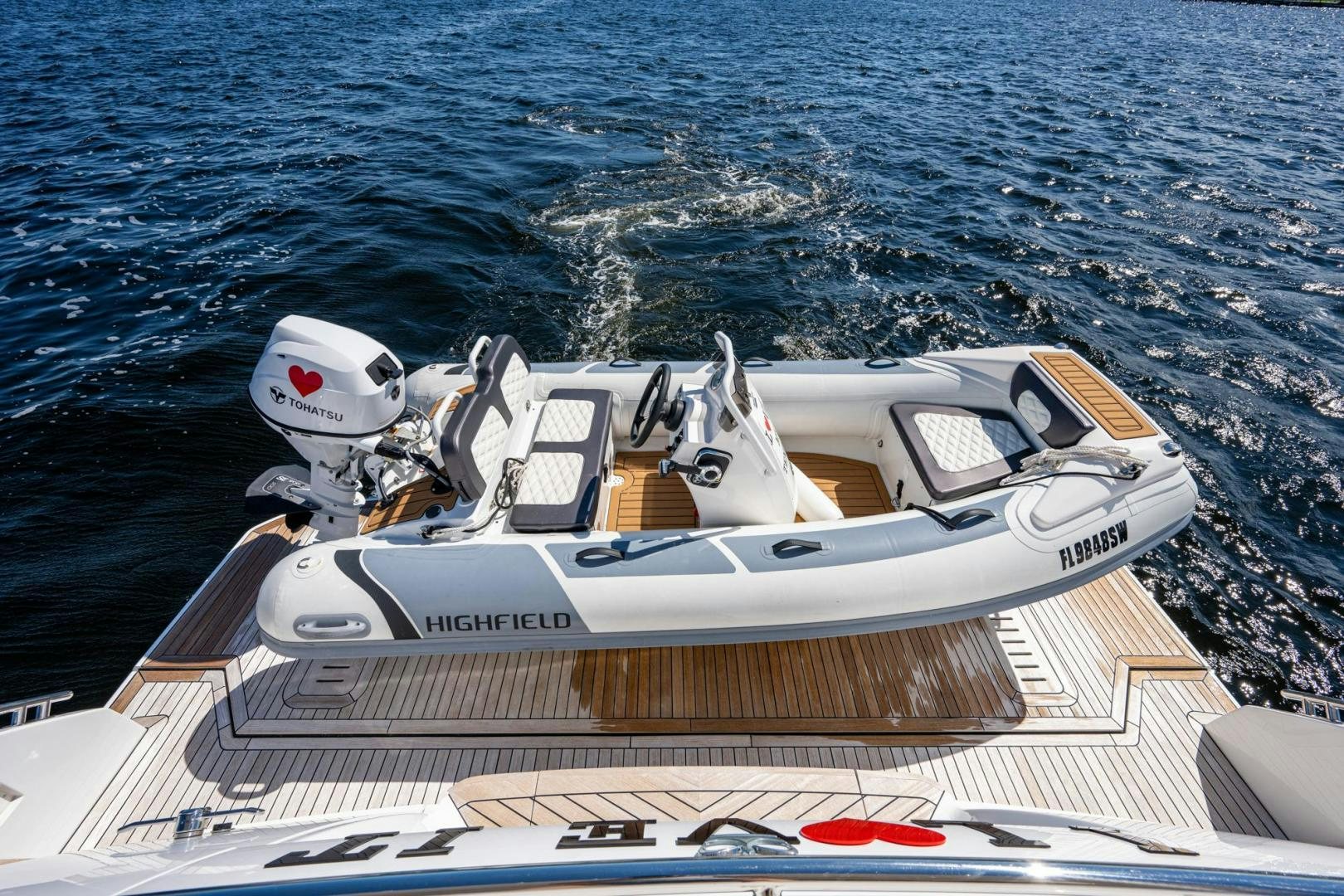 a boat on the water aboard I Love It Yacht for Sale