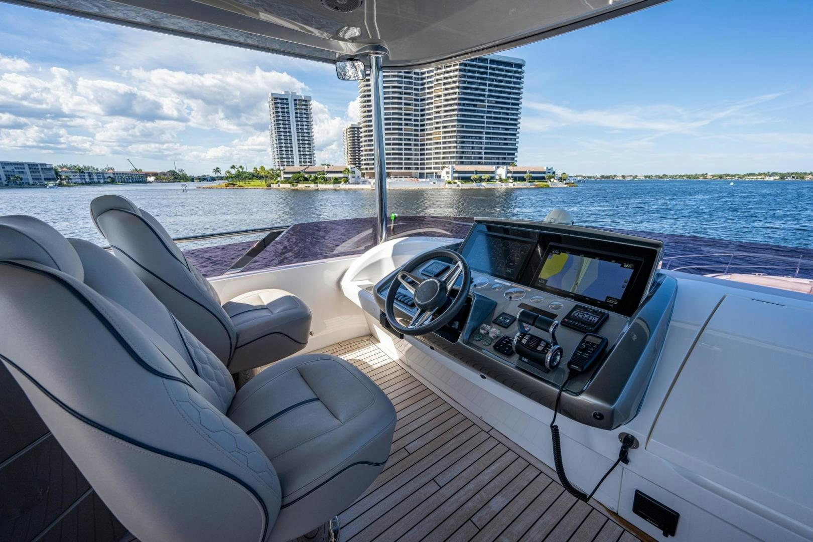 the inside of a boat aboard I Love It Yacht for Sale