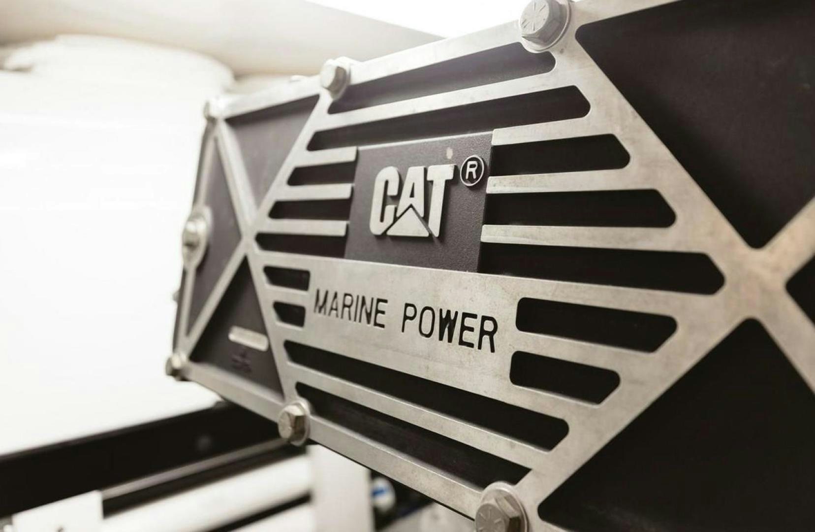 a close-up of a speedometer aboard LYON FISH Yacht for Sale