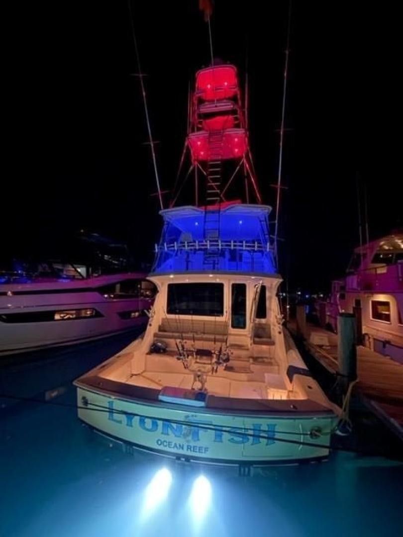a boat in the water aboard LYON FISH Yacht for Sale