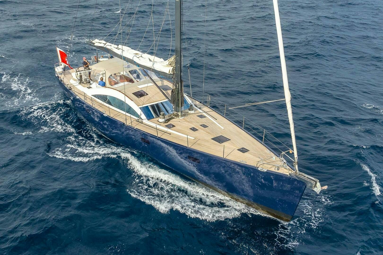 a boat on the water aboard KAHUNA Yacht for Sale