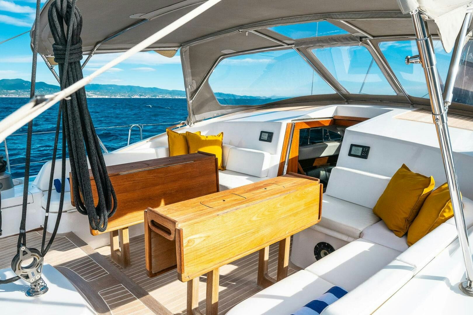 a boat on the water aboard KAHUNA Yacht for Sale