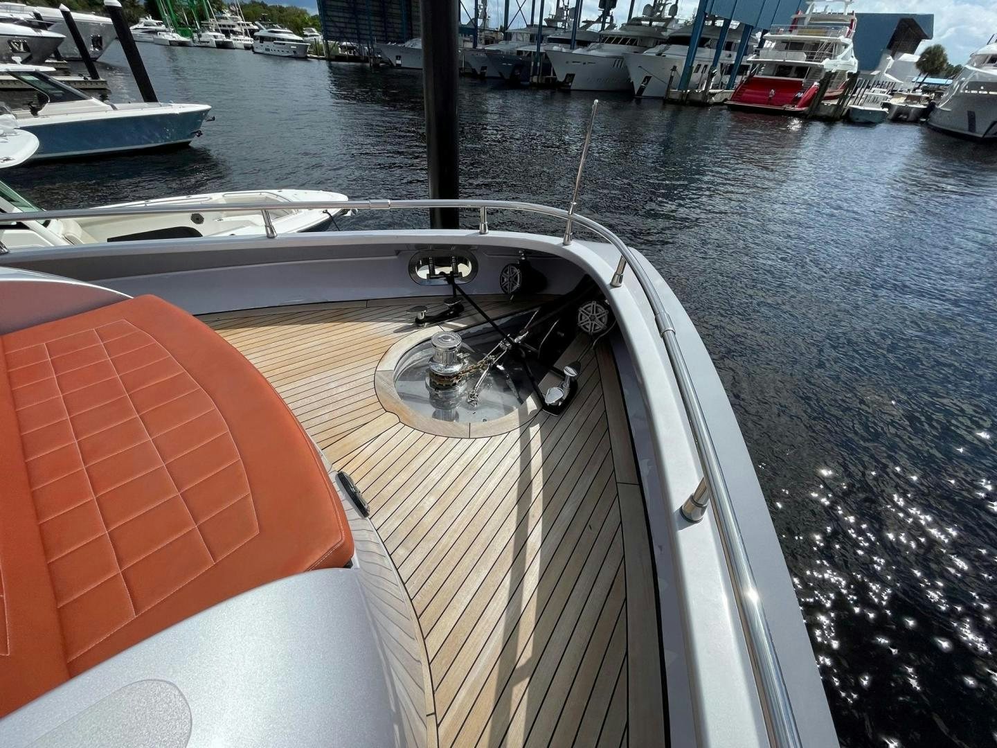 a boat on the water aboard SILVER MAMA Yacht for Sale