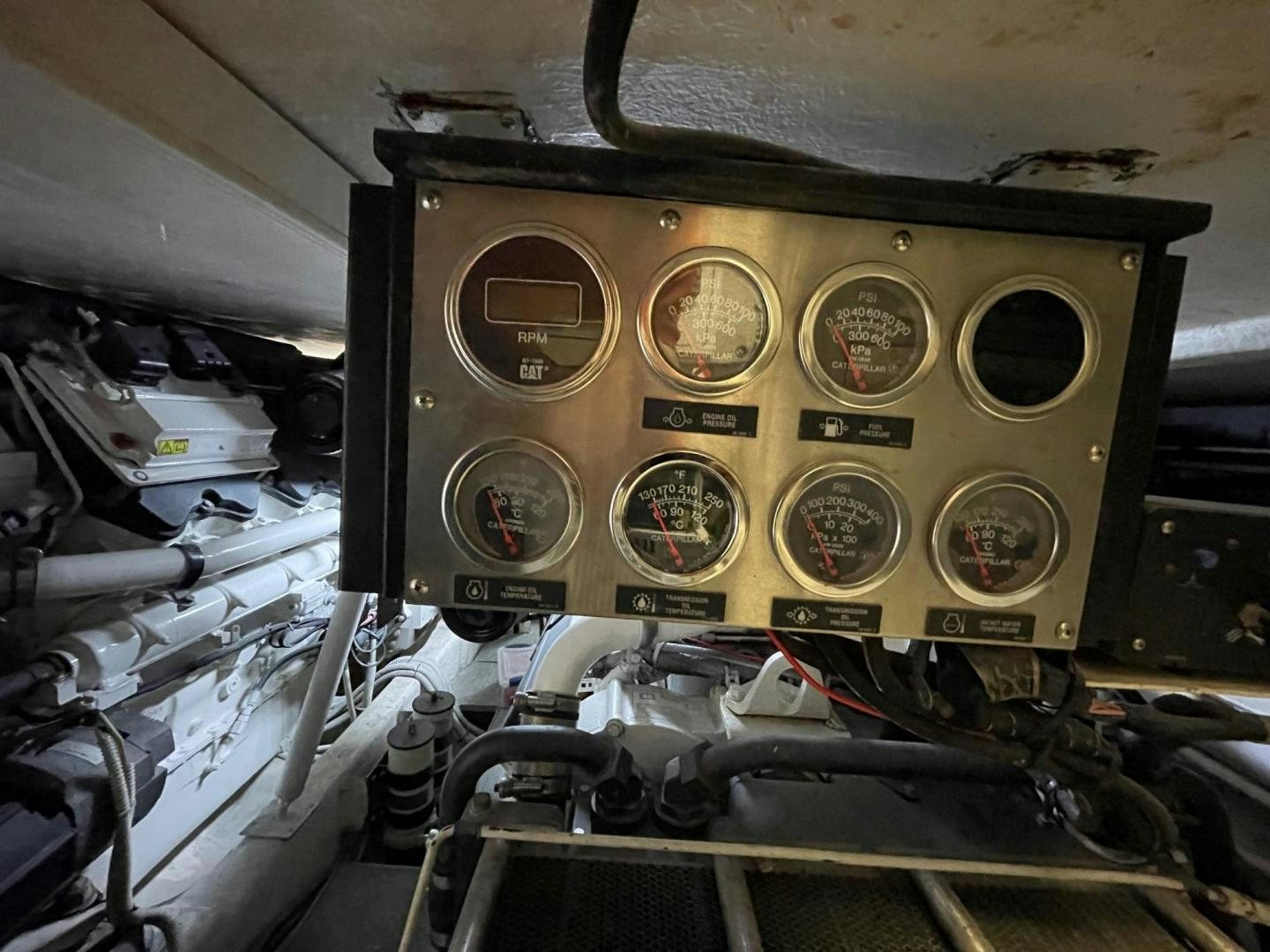 a close-up of a machine aboard SILVER MAMA Yacht for Sale