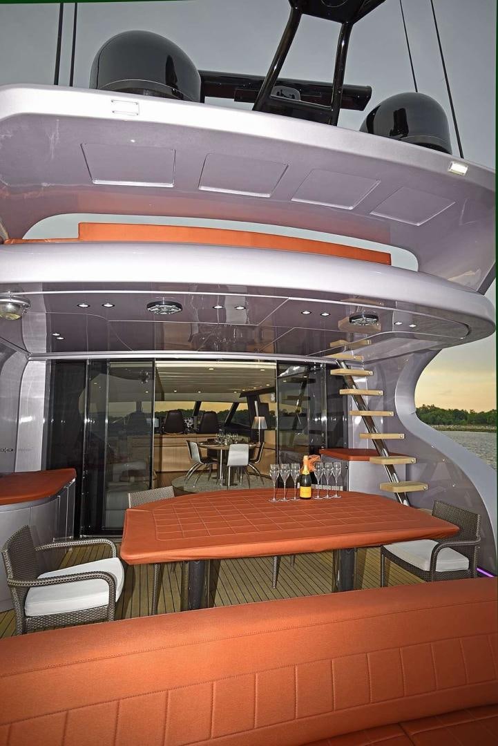 inside of a boat aboard SILVER MAMA Yacht for Sale