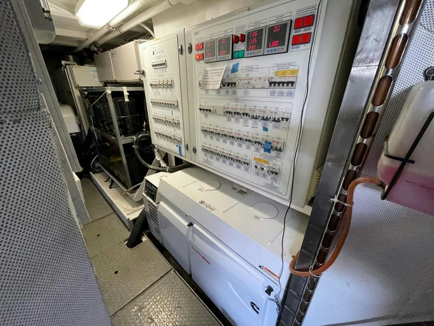 a machine with buttons aboard SILVER MAMA Yacht for Sale