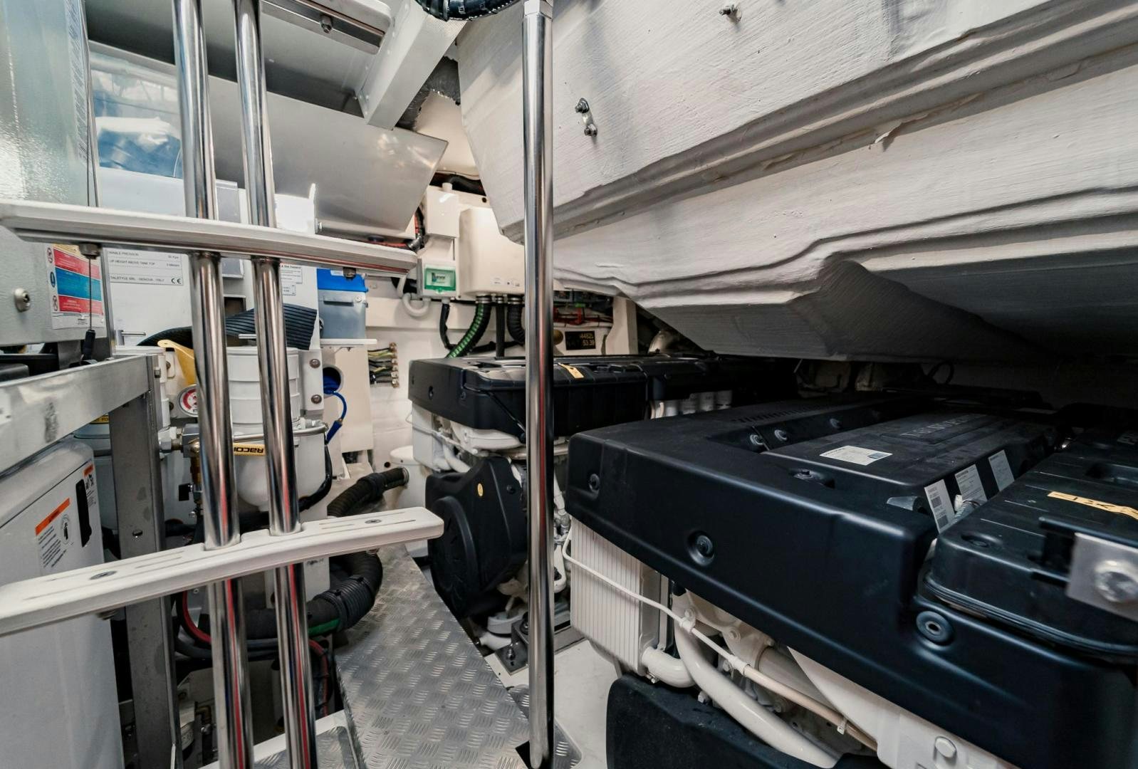 a room with machinery aboard HOME SOUTH Yacht for Sale