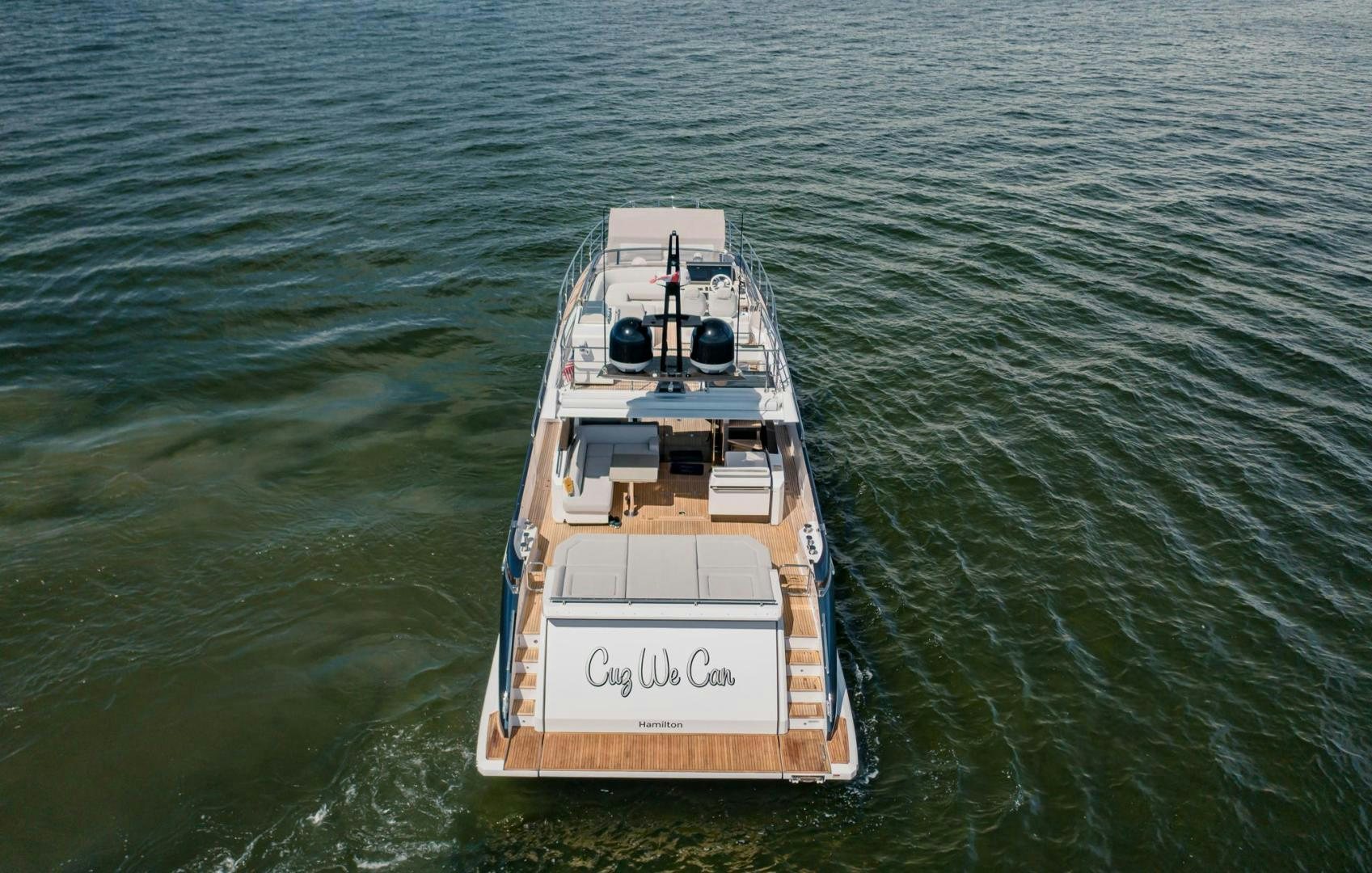 a boat in the water aboard HOME SOUTH Yacht for Sale