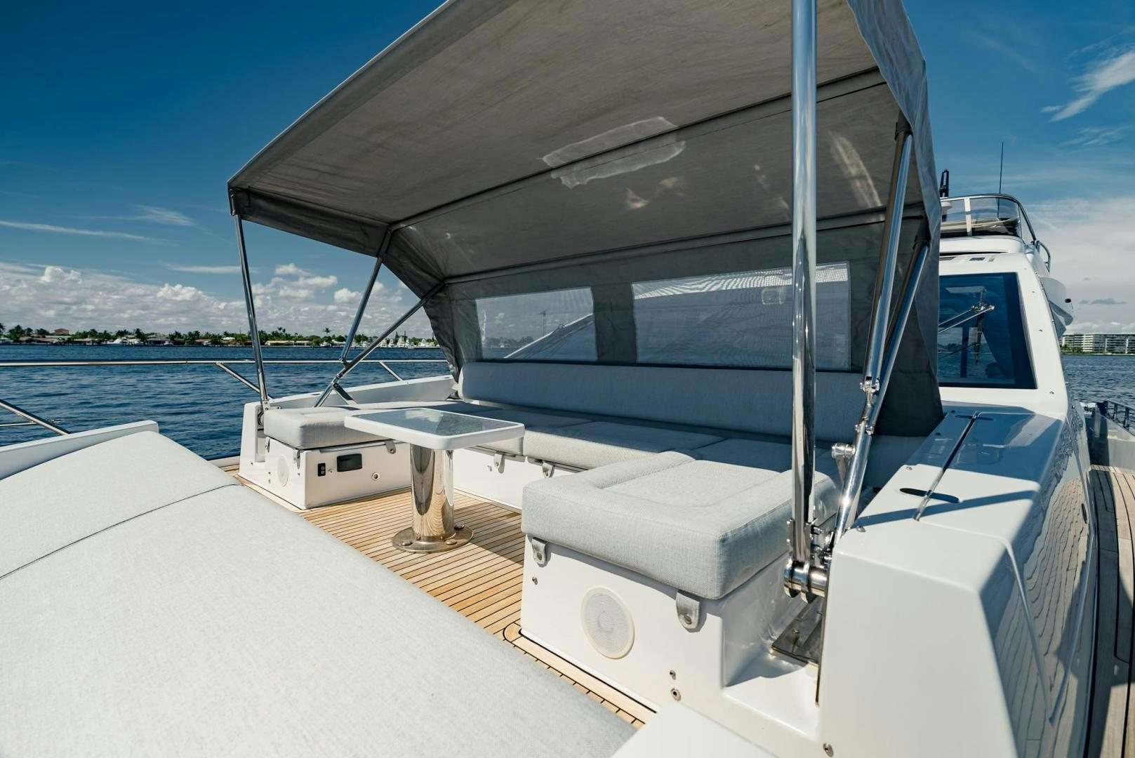 a boat on the water aboard HOME SOUTH Yacht for Sale