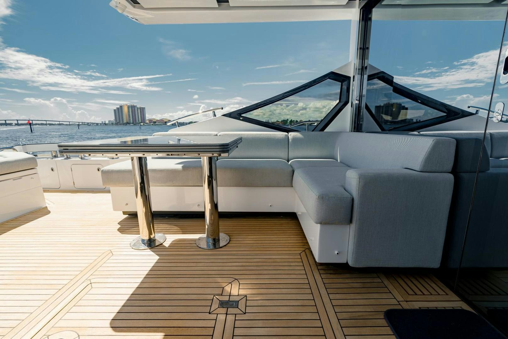 a boat on the water aboard HOME SOUTH Yacht for Sale