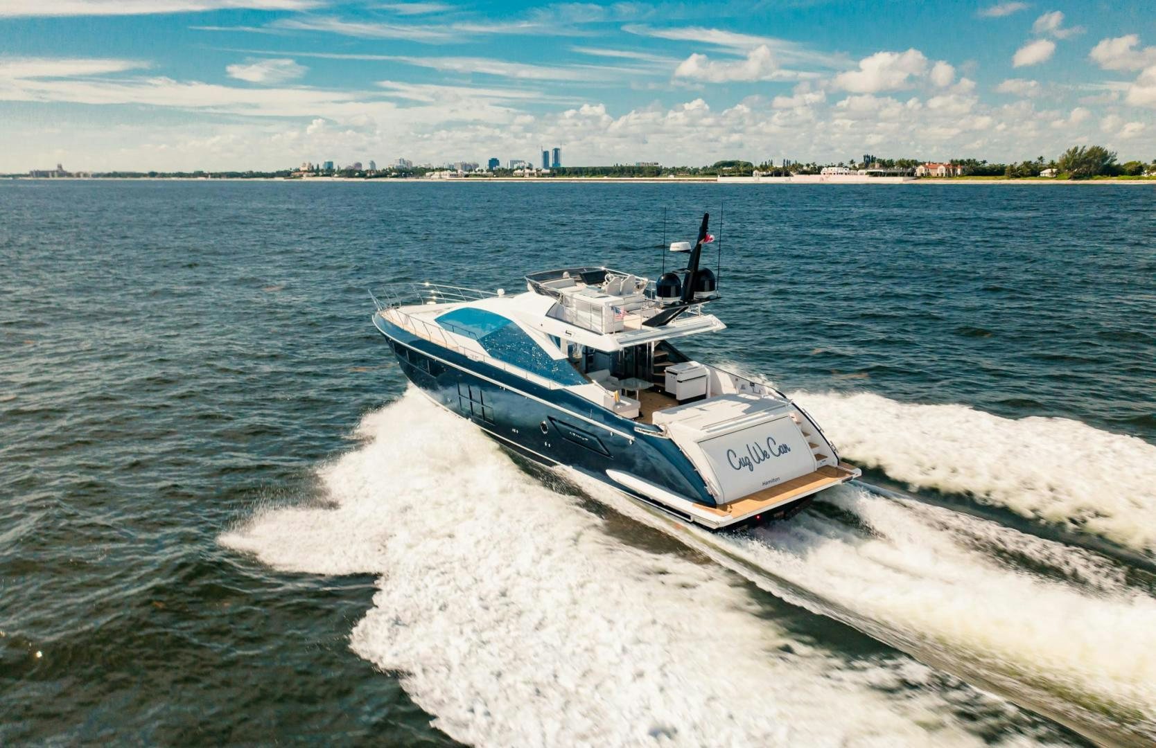 a boat on the water aboard HOME SOUTH Yacht for Sale