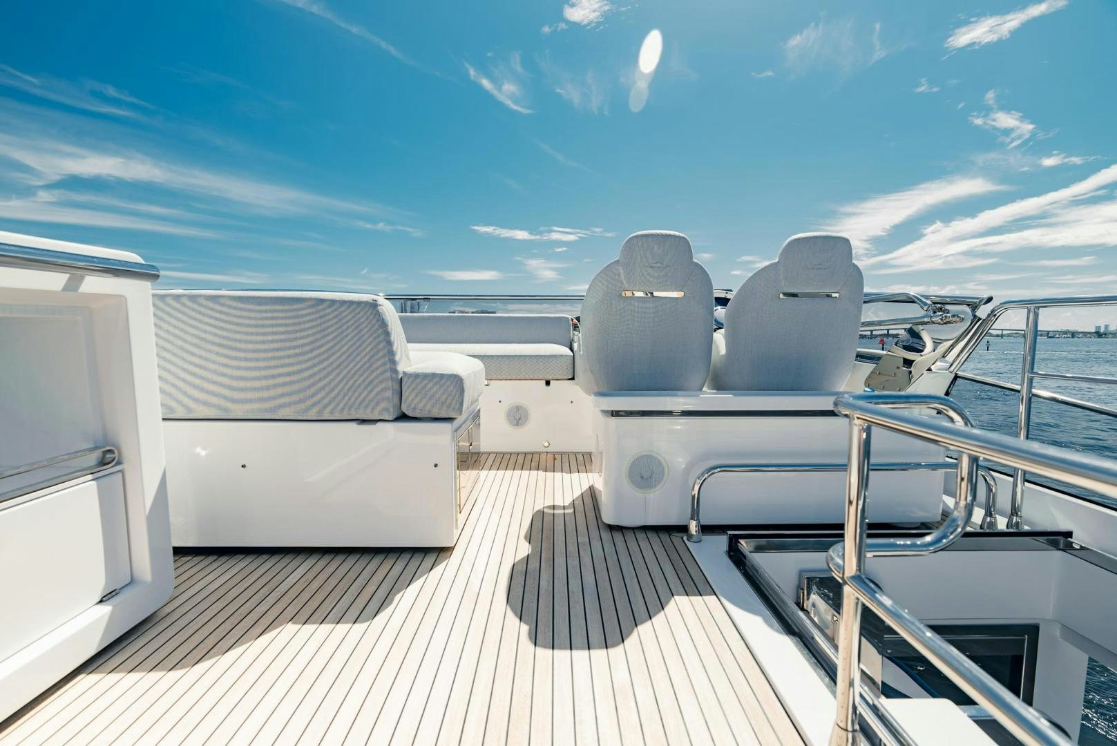 a boat on the water aboard HOME SOUTH Yacht for Sale