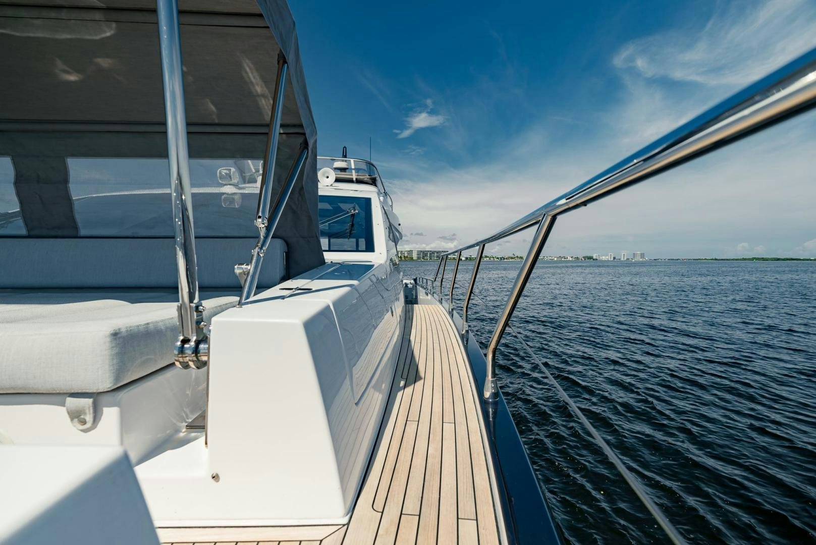 a boat on the water aboard HOME SOUTH Yacht for Sale
