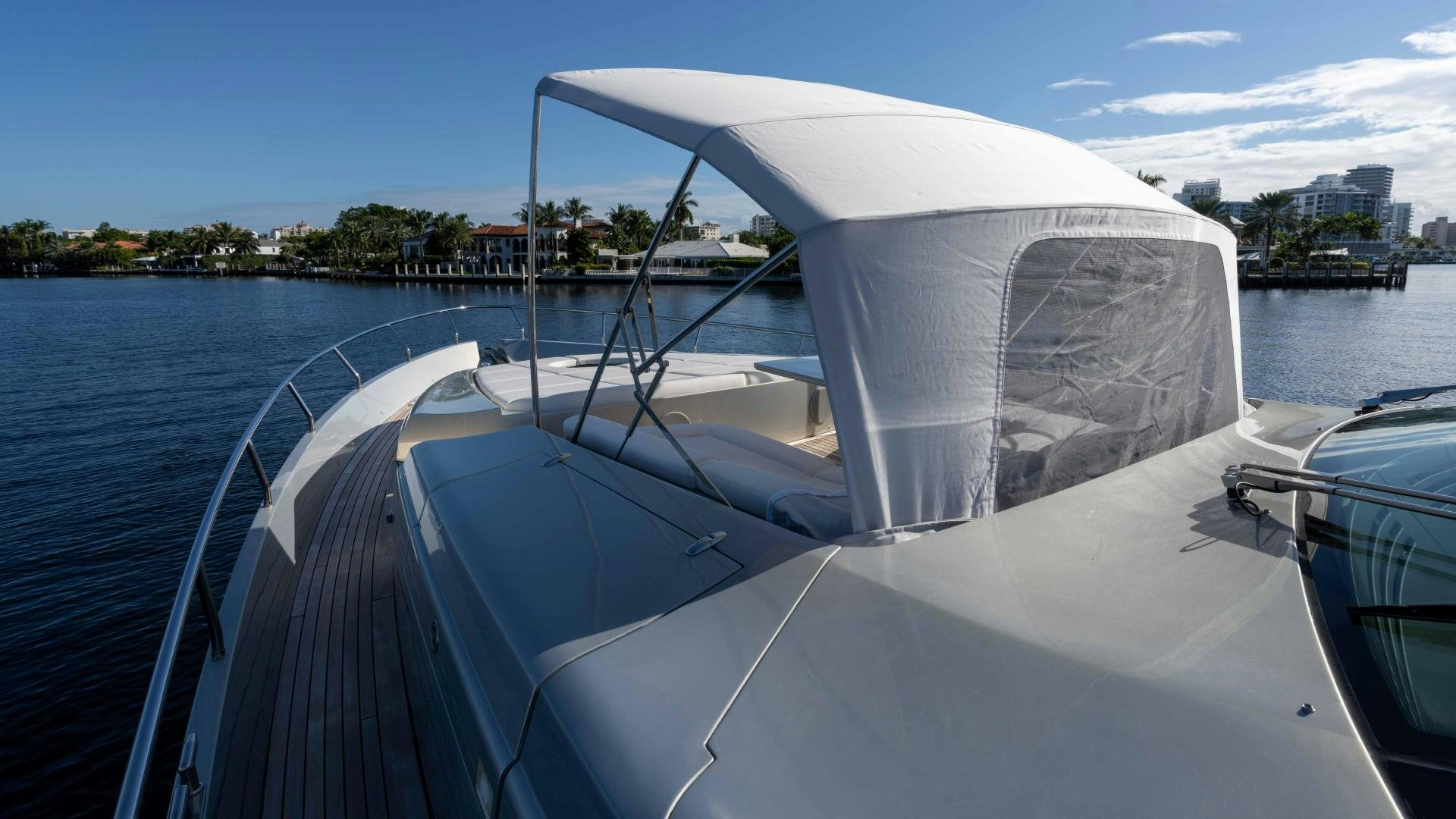 a boat on the water aboard VIXEN Yacht for Sale