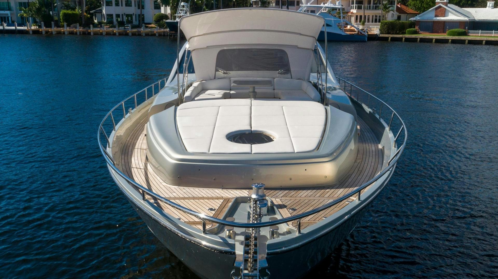 a boat on the water aboard VIXEN Yacht for Sale