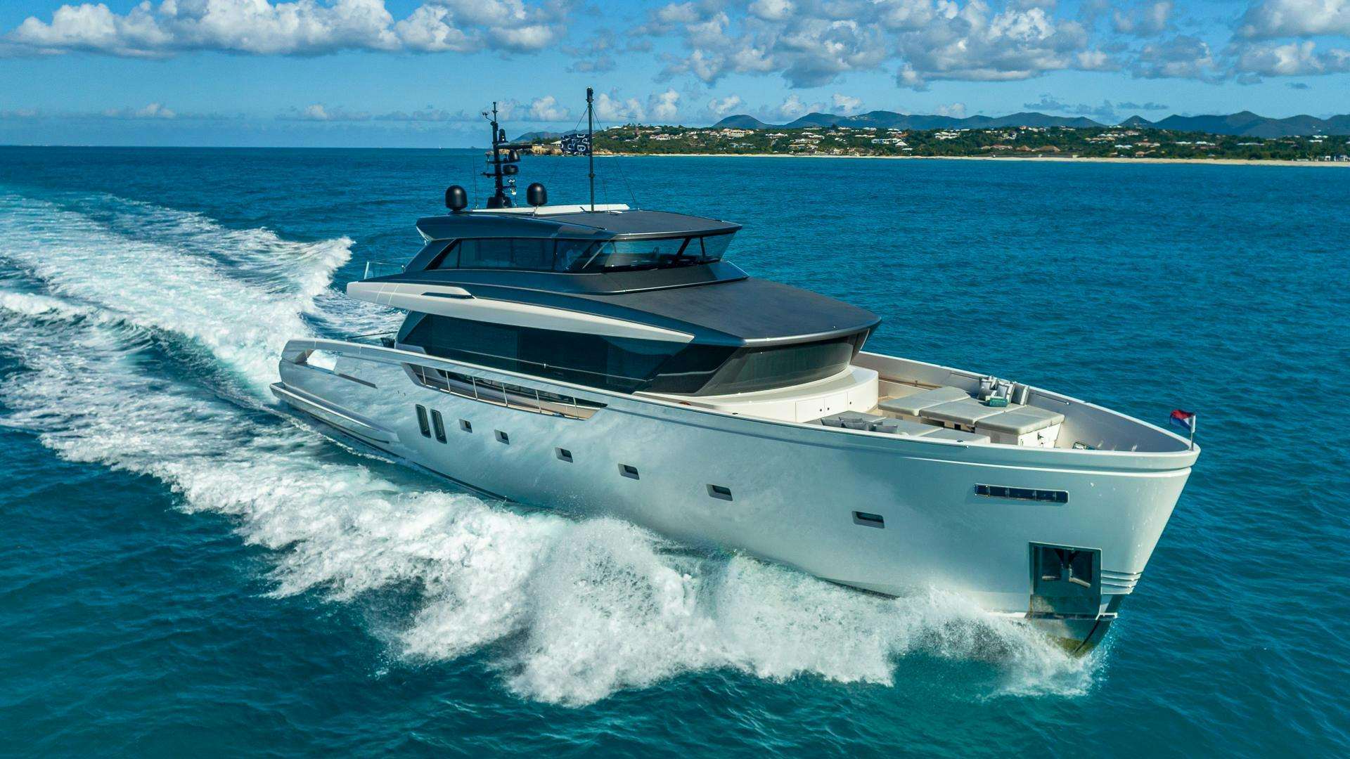 a boat on the water aboard ANOTHER ONE Yacht for Sale