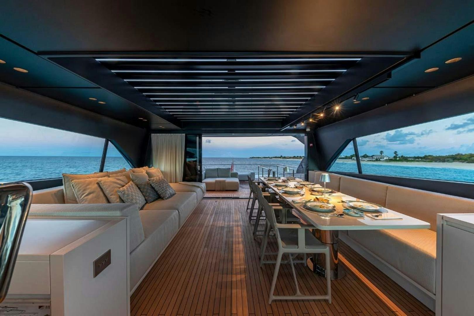 a boat on the water aboard ANOTHER ONE Yacht for Sale