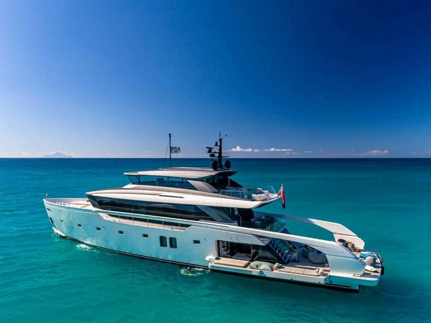 a couple of boats in the water aboard ANOTHER ONE Yacht for Sale