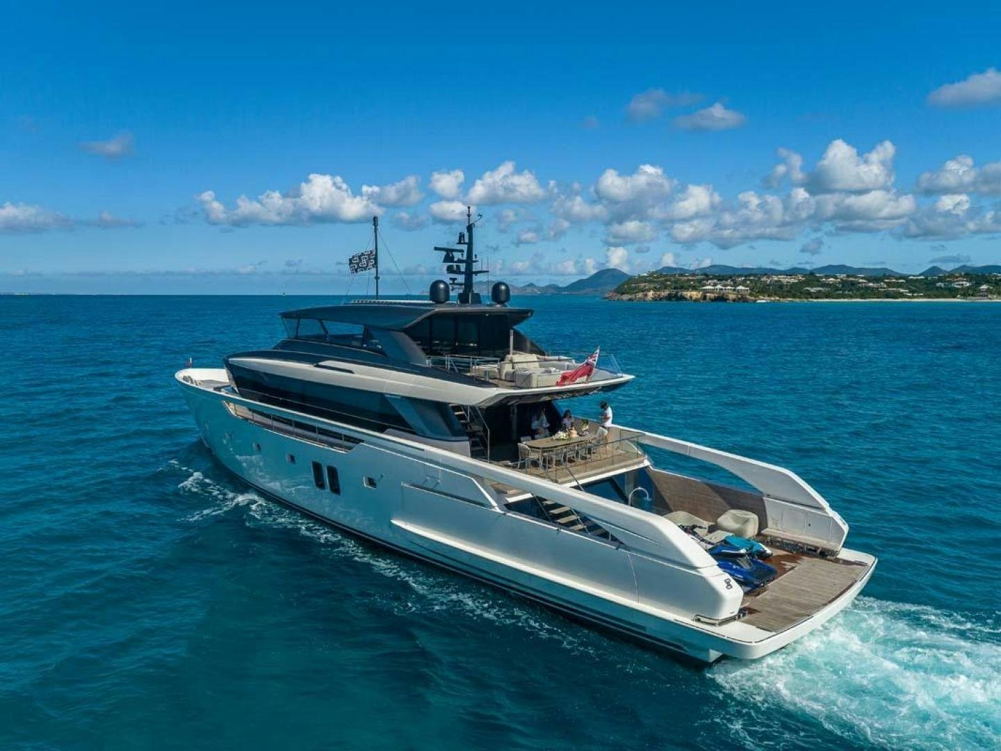 a boat on the water aboard ANOTHER ONE Yacht for Sale