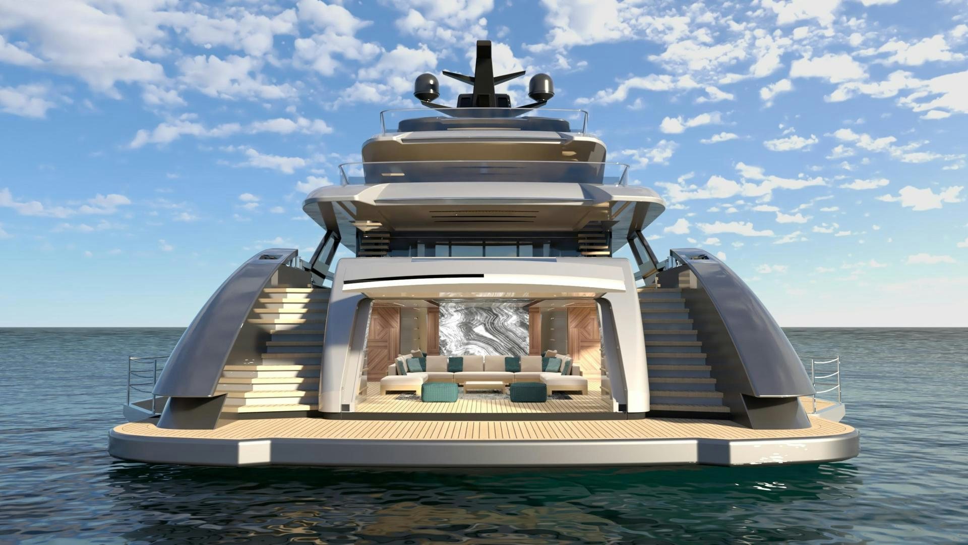 a boat on the water aboard WIDER 210 Yacht for Sale