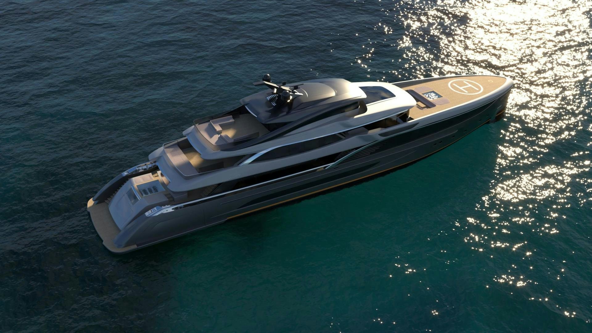 a boat on the water aboard WIDER 210 Yacht for Sale