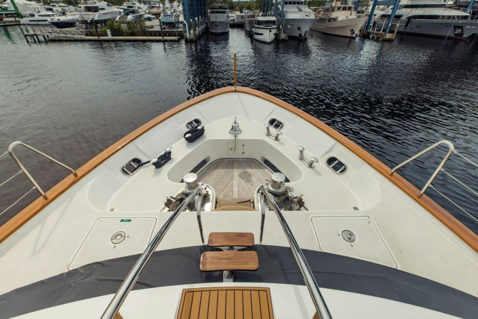 a boat on the water aboard MAMMA MIA Yacht for Sale