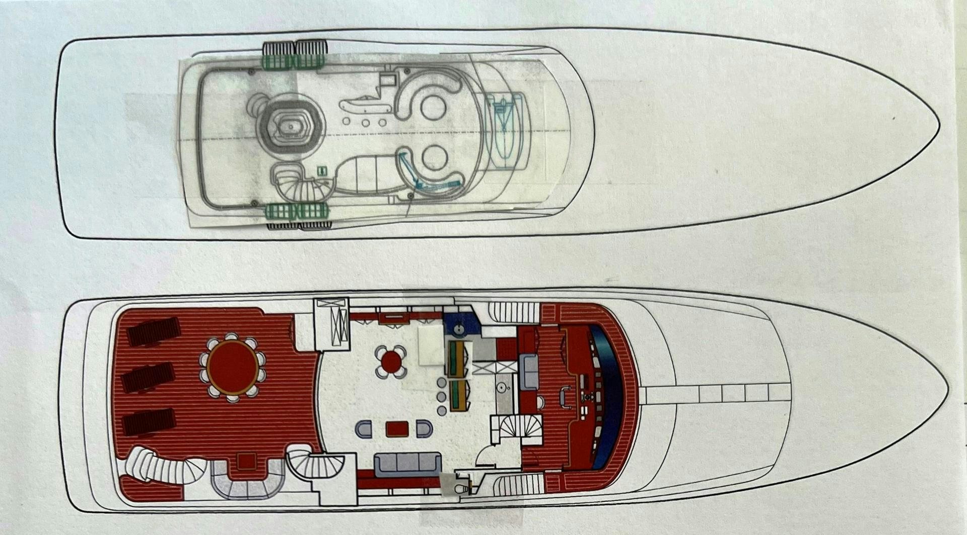 diagram aboard MAMMA MIA Yacht for Sale