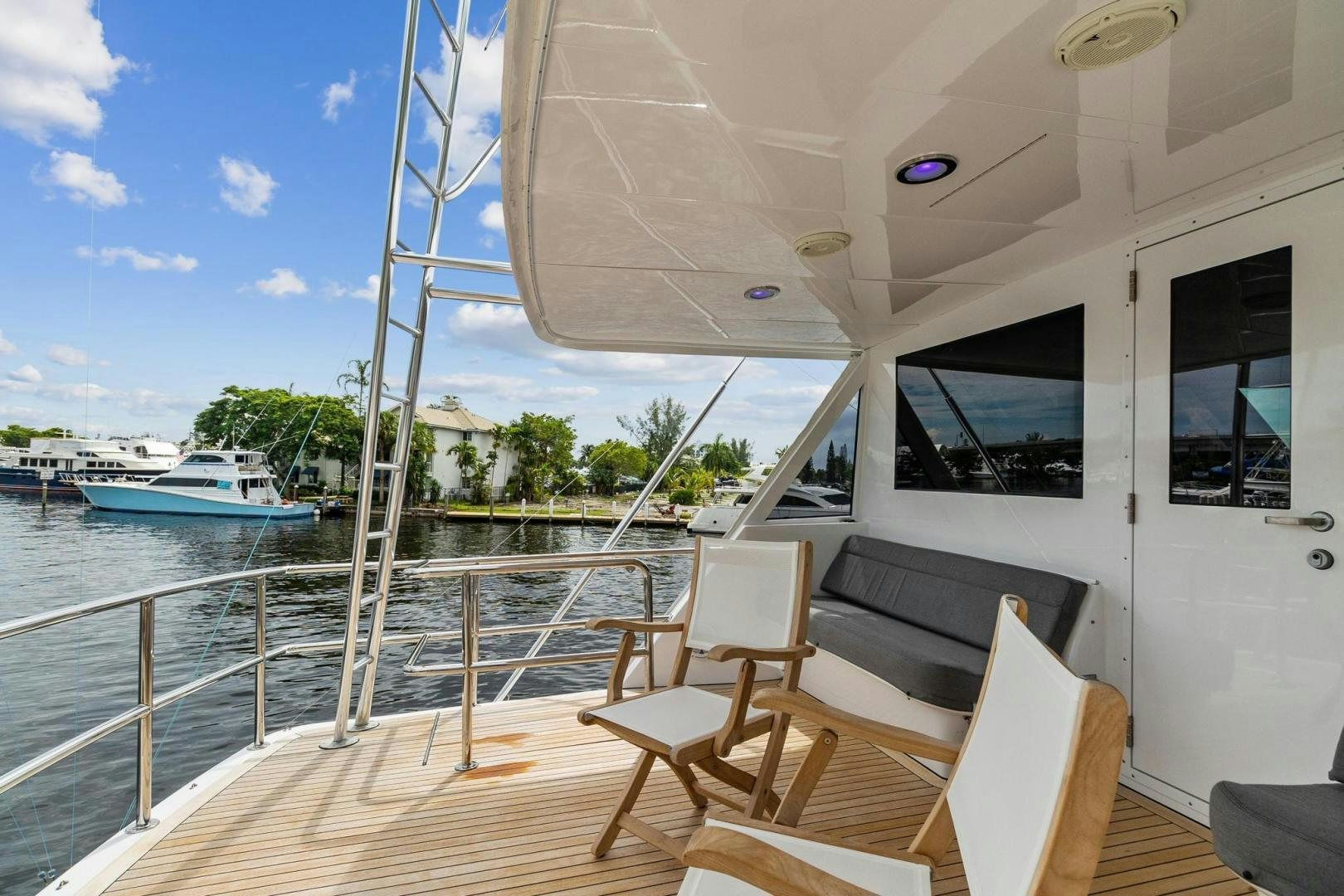 a boat on the water aboard BELLISSIMA Yacht for Sale