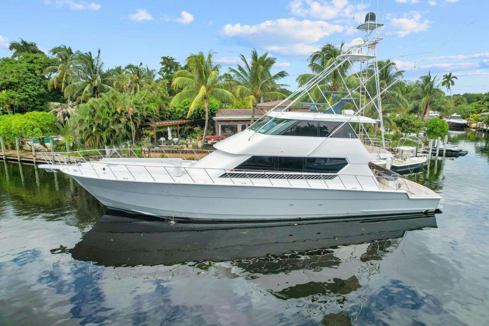 a boat in the water aboard BELLISSIMA Yacht for Sale