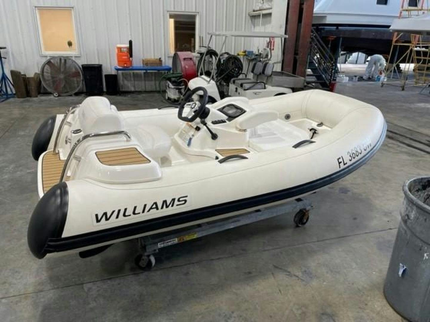 a white tank with a white tank aboard BLESSED Yacht for Sale