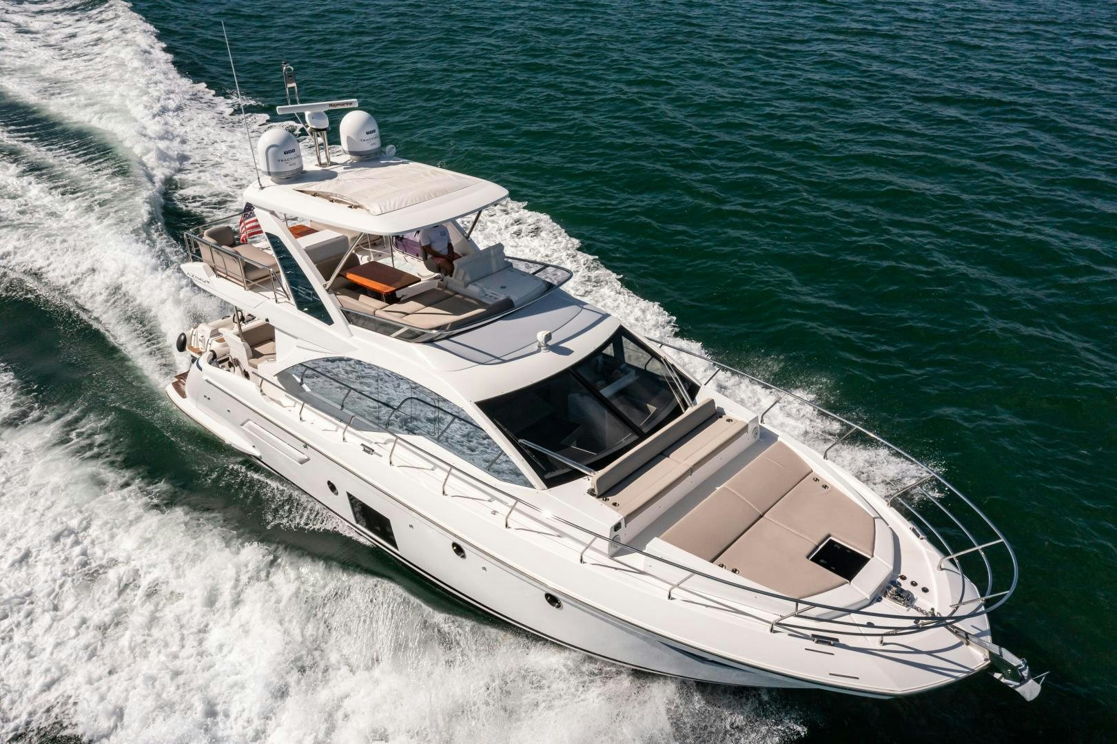 a boat on the water aboard BLESSED Yacht for Sale