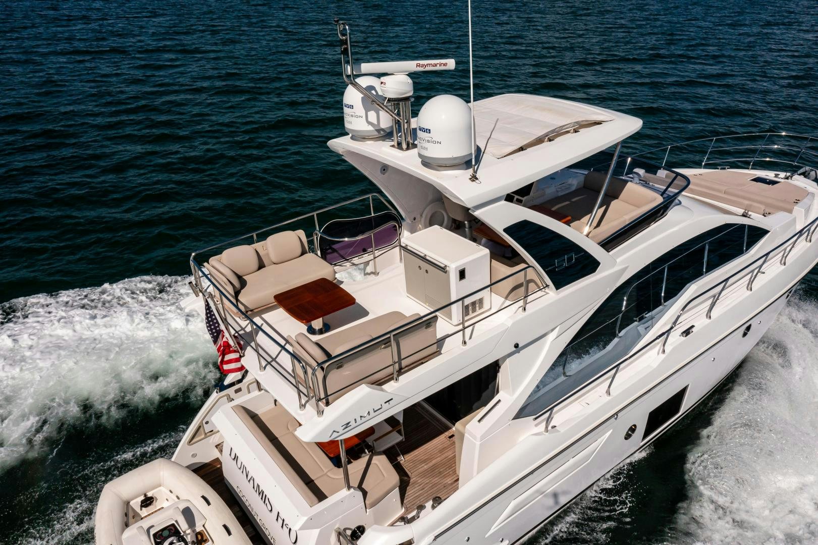 a boat on the water aboard BLESSED Yacht for Sale