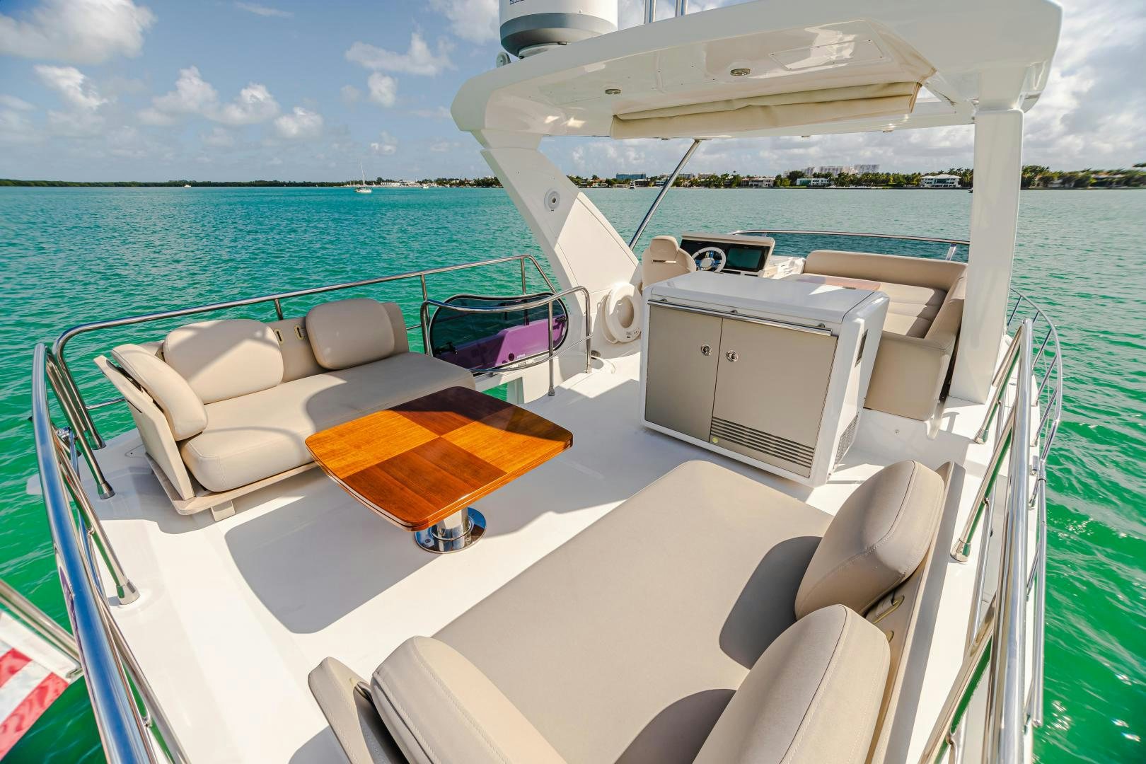 a boat on the water aboard BLESSED Yacht for Sale