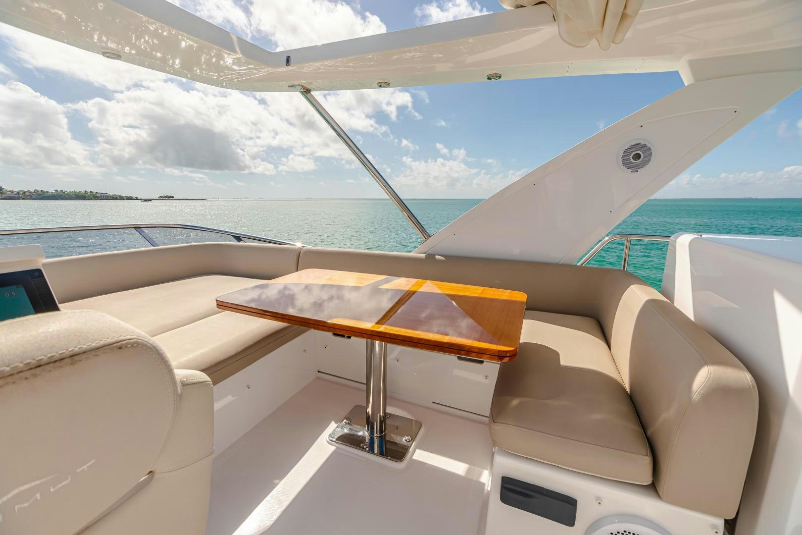 a boat on the water aboard BLESSED Yacht for Sale