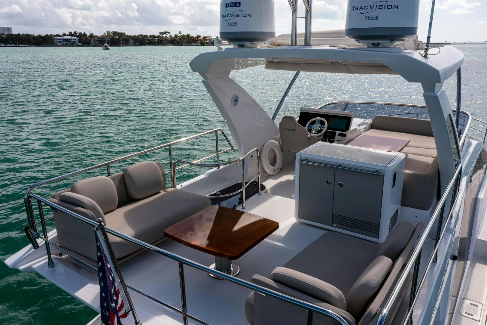 a boat on the water aboard BLESSED Yacht for Sale