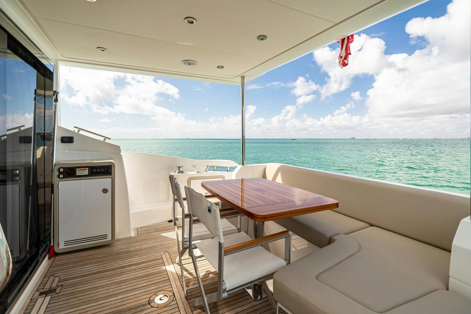 a boat on the water aboard BLESSED Yacht for Sale