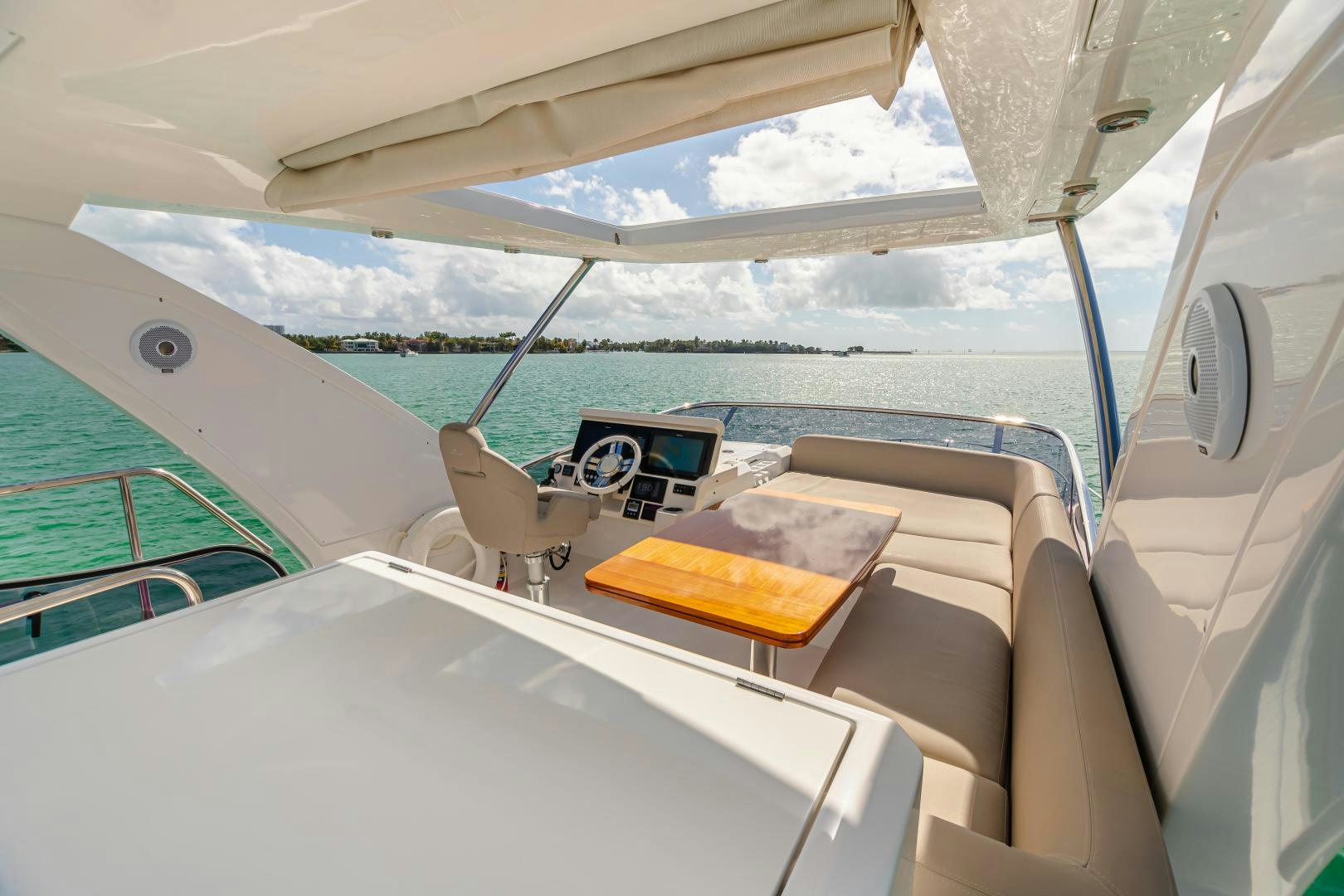 inside of a boat aboard BLESSED Yacht for Sale