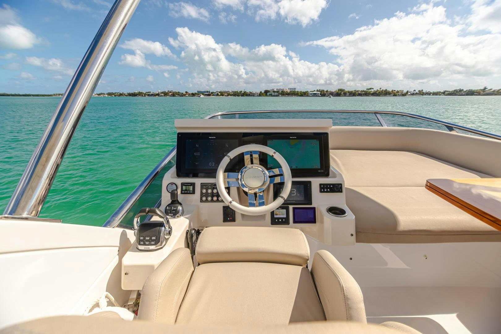 the inside of a boat aboard BLESSED Yacht for Sale