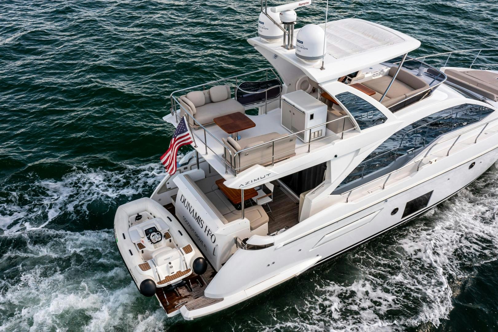 a boat on the water aboard BLESSED Yacht for Sale
