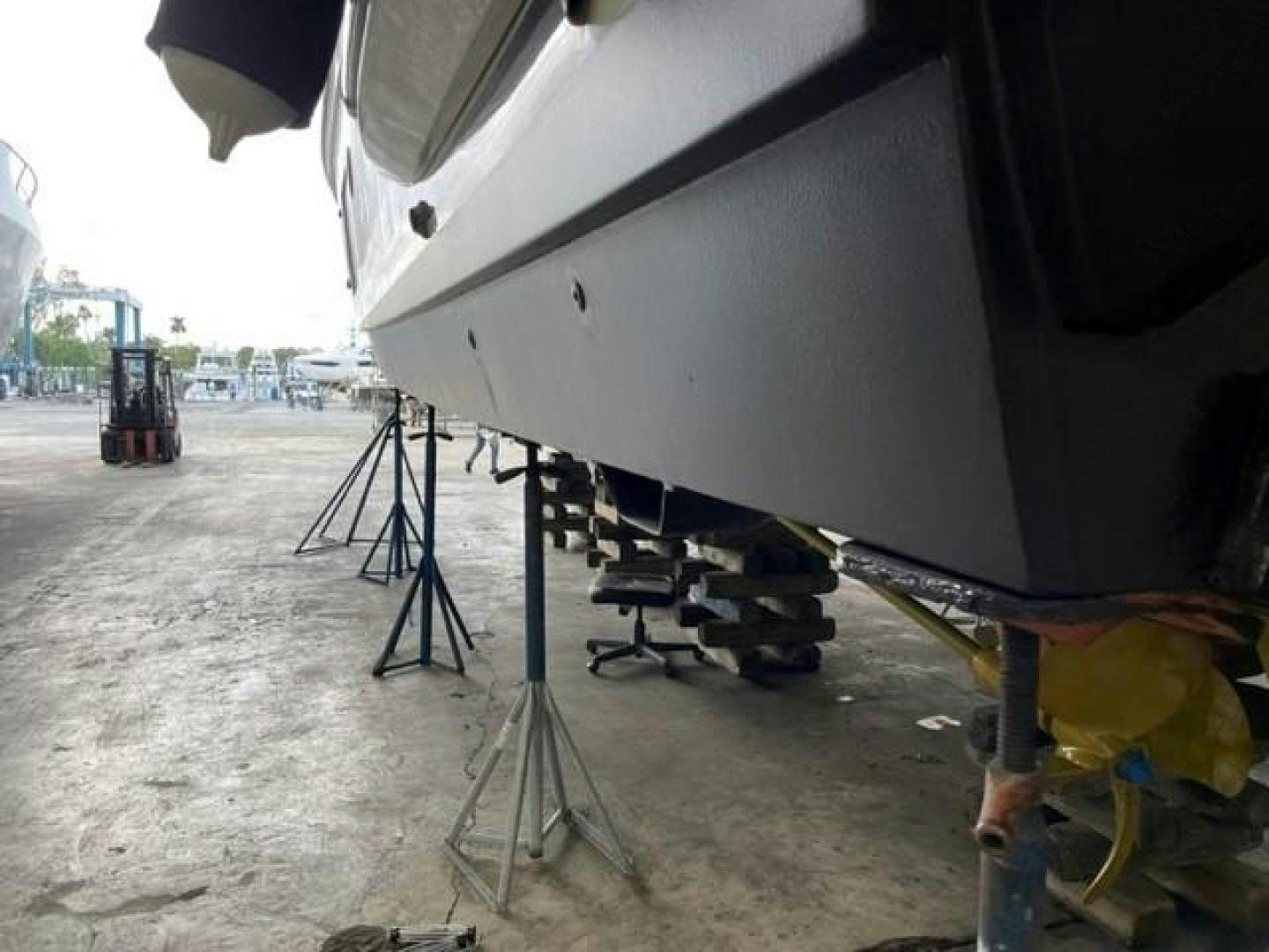 a group of equipment outside aboard BLESSED Yacht for Sale