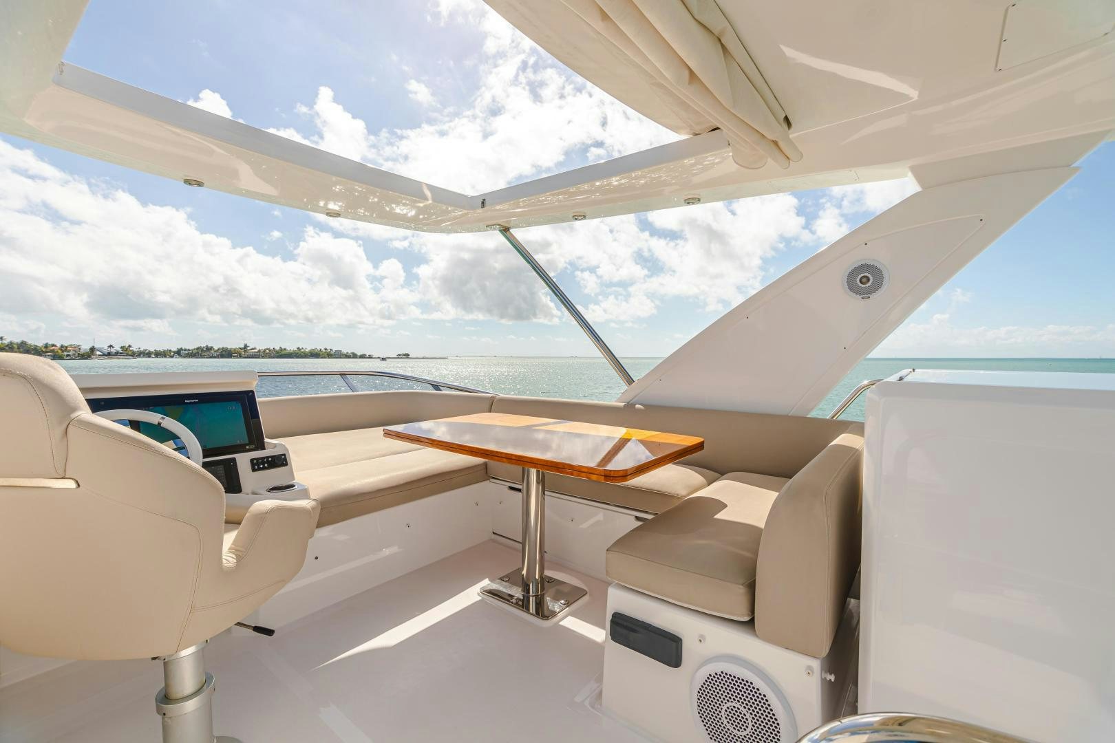 a boat on the water aboard BLESSED Yacht for Sale
